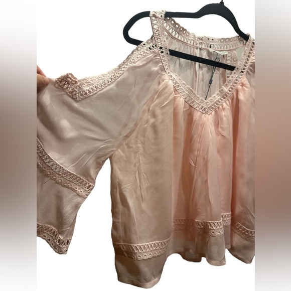 Rebecca Minkoff light pink blouse size S - Picture 7 of 13